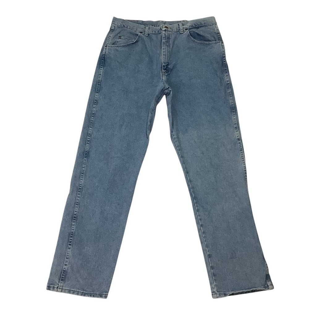 Wrangler Rugged Wear Relaxed Fit Jeans Blue Size 38 x 34